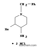 Molecular Structure of 92309-62-1 (1-BENZYL-3-METHYL-PIPERIDIN-4-YLAMINE DIHYDROCHLORIDE)